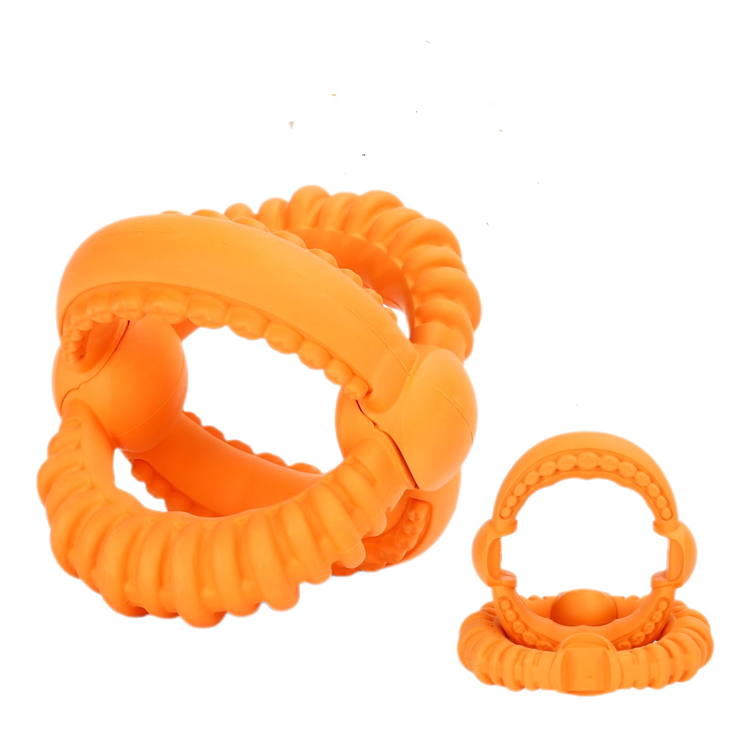 FRLEDM Dog Toys for Aggressive Chewers Indestructible Dog Toys Real Bacon Flavored Nylon Tough Dog Chew Toys for Medium/Large Large Breed Dogs