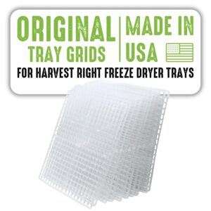 tray grids for harvest right freeze dryer trays (set of 10 grids - fits 5 medium trays) freeze drying accessories