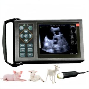 sunbesta m10 veterinary ultrasound machine for pregnancy, at home ultrasound with 3.5 mhz probe for sheep, goats, pigs and sows pregnancies