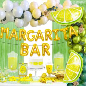 jevenis 20 pcs margarita party decorations margarita bar decorations margarita balloon arch margarita balloon for mexican fiesta cactus bridal shower baby shower wedding