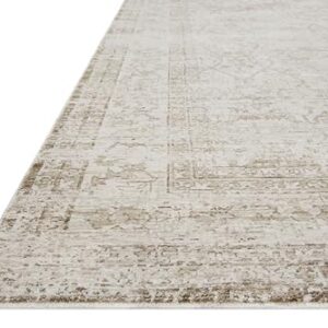 Loloi Amber Lewis x Honora Ivory/Natural 6'-7" x 9'-2" Area Rug