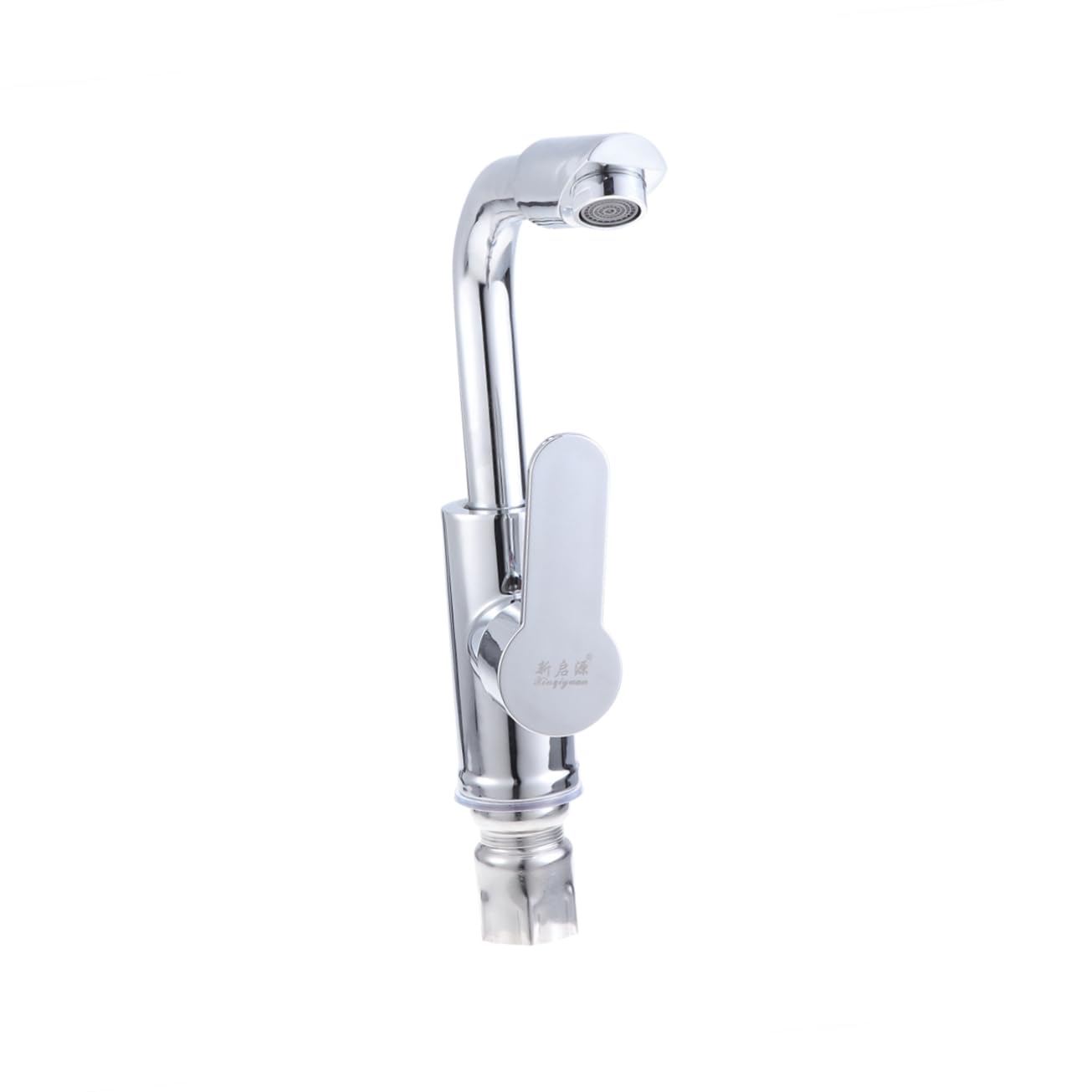 DOITOOL Water Faucet Vanity Faucet Kitchen Faucet Water Tap Bath Basin Mixer Tap Rotate Faucet Utility Sink Faucet Pull Down Kitchen Faucet to Rotate Bathroom Cabinet Household