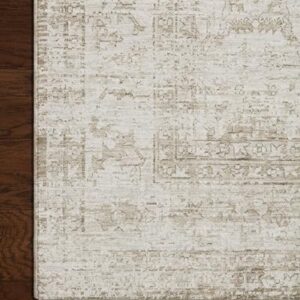 Loloi Amber Lewis x Honora Ivory/Natural 6'-7" x 9'-2" Area Rug