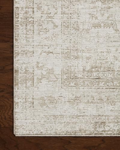 Loloi Amber Lewis x Honora Ivory/Natural 6'-7" x 9'-2" Area Rug