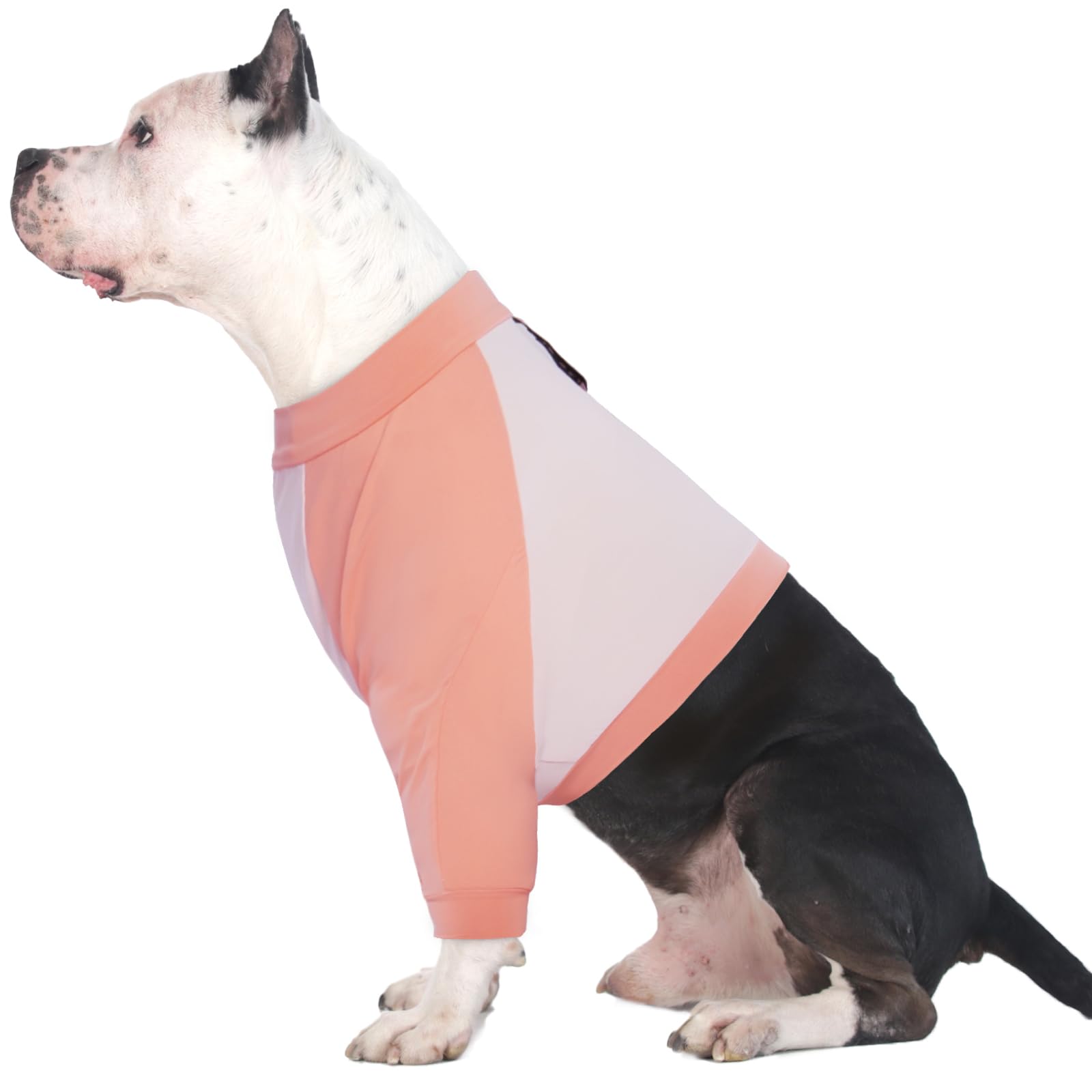 IECOii Dog Shirt,Dog Summer Shirt for Large Dogs,Breathable Dog Summer T Shirt for Dogs Shirts Boy Girl,Cool Dog Shirt with Sleeve to Stop Licking,Dog Elbow Brace Protector Shirt for Surgery Recovery