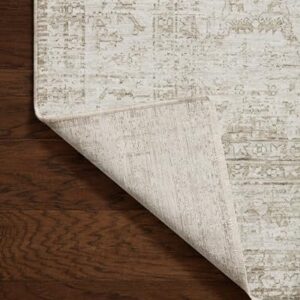 Loloi Amber Lewis x Honora Ivory/Natural 6'-7" x 9'-2" Area Rug