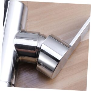 DOITOOL Water Faucet Vanity Faucet Kitchen Faucet Water Tap Bath Basin Mixer Tap Rotate Faucet Utility Sink Faucet Pull Down Kitchen Faucet to Rotate Bathroom Cabinet Household