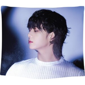 generic k-star throw blanket - bangtan boys jungkook (jk 14)