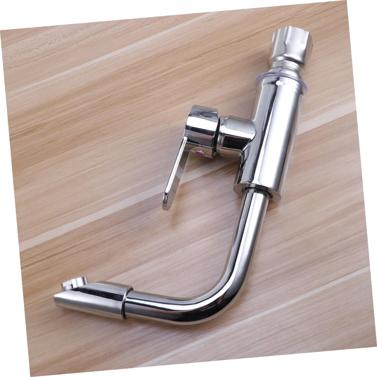 DOITOOL Water Faucet Vanity Faucet Kitchen Faucet Water Tap Bath Basin Mixer Tap Rotate Faucet Utility Sink Faucet Pull Down Kitchen Faucet to Rotate Bathroom Cabinet Household