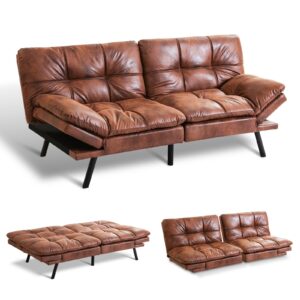 hcore sofa 267-8 sofabed, brown