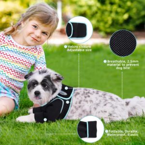 Comwish Recovery Sleeve for Dogs, Both Front Legs Protection After Surgery, Dog Leg Sleeve to Stop Licking, Bite and Keep Dry, Waterproof Abrasion Resistant Dog Recovery Sleeve (XXL)