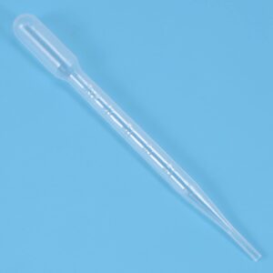 Srutueo 10pcs 3ML Disposable Plastic Eye Dropper Set Transfer Graduated Pipettes