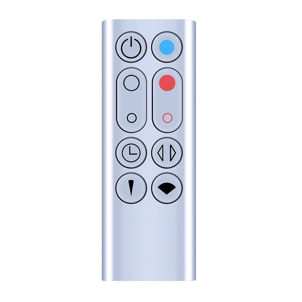 New Replacement Remote Control for Dÿson AM09 Hot + Cool Heater Tower Fan (Silver), Not for White Remote