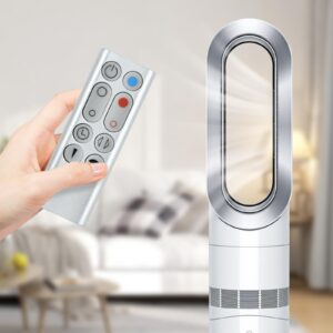 New Replacement Remote Control for Dÿson AM09 Hot + Cool Heater Tower Fan (Silver), Not for White Remote