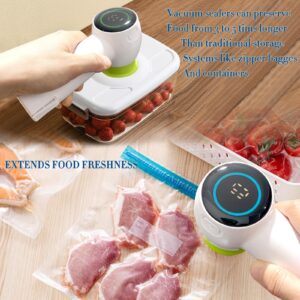 MINLUBAOLUO Handheld Vacuum Sealer For Food Storage, Electric Mason Jar Vacuum Sealer Kit