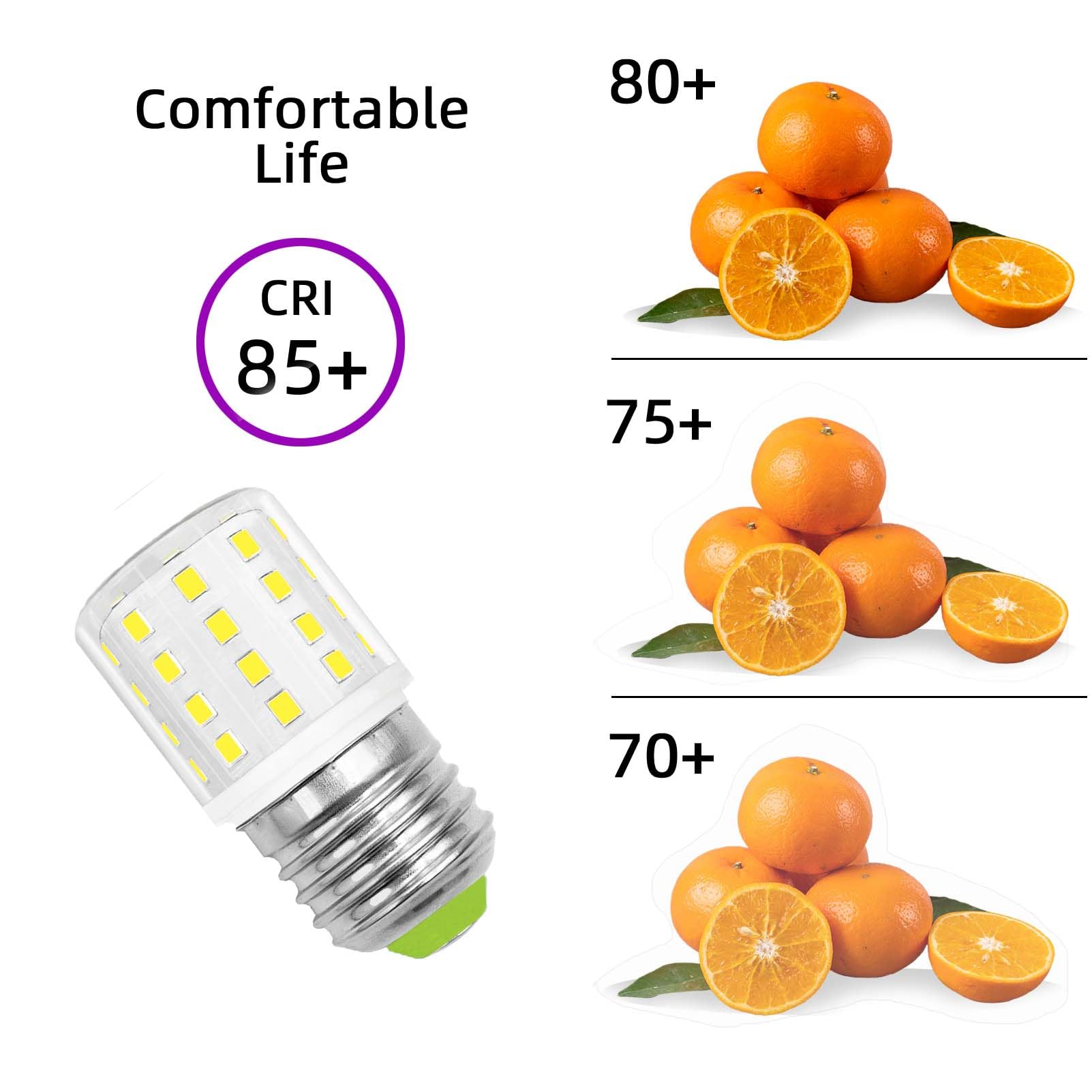 DAPSHU LED AC 100-265V 3.5W Refrigerator KEI D34L Light Bulbs Replacement Freezer Appliance Daylight White 6000K Pack of 2