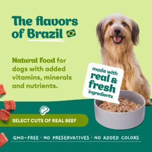 Pet Delicia Natural Dog Food 11.3oz (320g) Can (Beef Risotto)