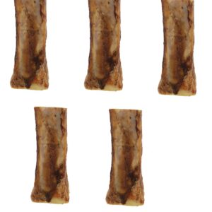 MPP All Natural Buffalo Meaty Femur Dog Bone 4 to 6 Inch Packs Healthy Dental Chews (2 Bones), 1 Count (Pack of 1)