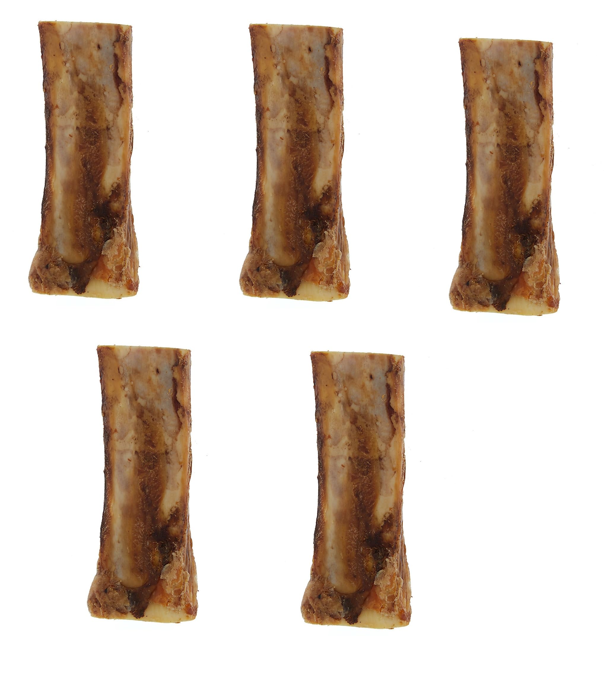 MPP All Natural Buffalo Meaty Femur Dog Bone 4 to 6 Inch Packs Healthy Dental Chews (2 Bones), 1 Count (Pack of 1)