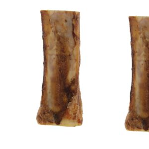 MPP All Natural Buffalo Meaty Femur Dog Bone 4 to 6 Inch Packs Healthy Dental Chews (2 Bones), 1 Count (Pack of 1)