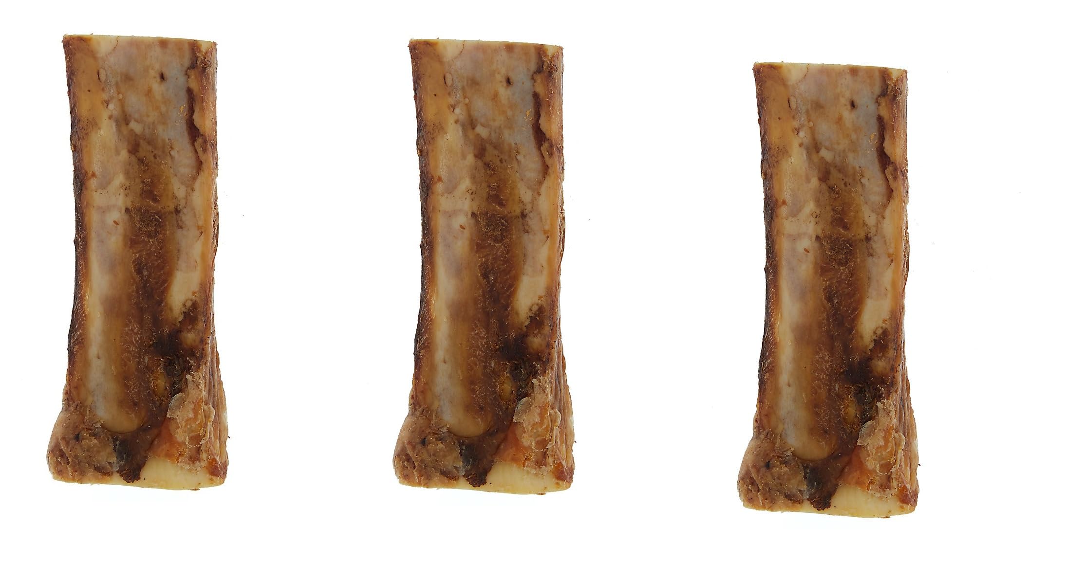 MPP All Natural Buffalo Meaty Femur Dog Bone 4 to 6 Inch Packs Healthy Dental Chews (5 Bones)