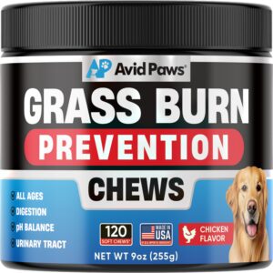 dog urine neutralizer for lawn - green grass dog chews helps lawn burn from dog urine - dog pee grass neutralizer - grass savers for dog urine - dog rocks alternative - urinary tract & bladder support