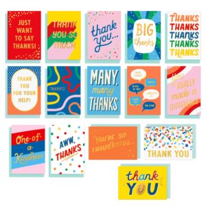 american greetings deluxe boxed thank you card assortment (15-count)