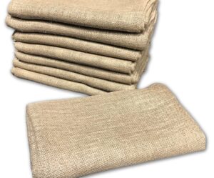 verdyol burlap fabric 8'x5' | versatile burlap fabric roll for plant cover | burlap placemats, tree wrap, sackcloth projects | premium burlap material