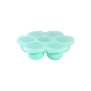 GeRRiT Silicone Egg Bites Molds Air Fryer Egg Mold，Pink Instant Pot Egg Bite Molders Pastel Muffin Cupcake Pan Mold for Cooker Accessories (Green&Blue)