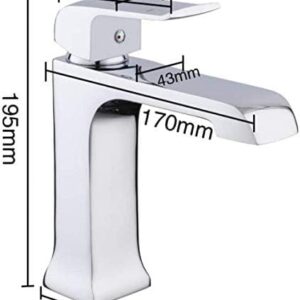 Kitchen Taps Kitchen Tap Faucets Sink Faucets Chrome Waterfall Brass Sink Mixer Faucet Faucets Bath Mixer Faucets Water Tap Bathroom Basin Torneira