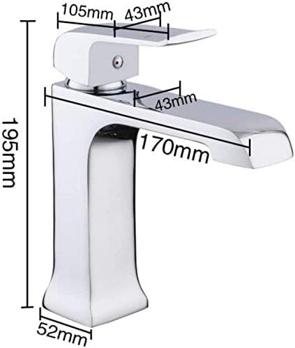 Kitchen Taps Kitchen Tap Faucets Sink Faucets Chrome Waterfall Brass Sink Mixer Faucet Faucets Bath Mixer Faucets Water Tap Bathroom Basin Torneira