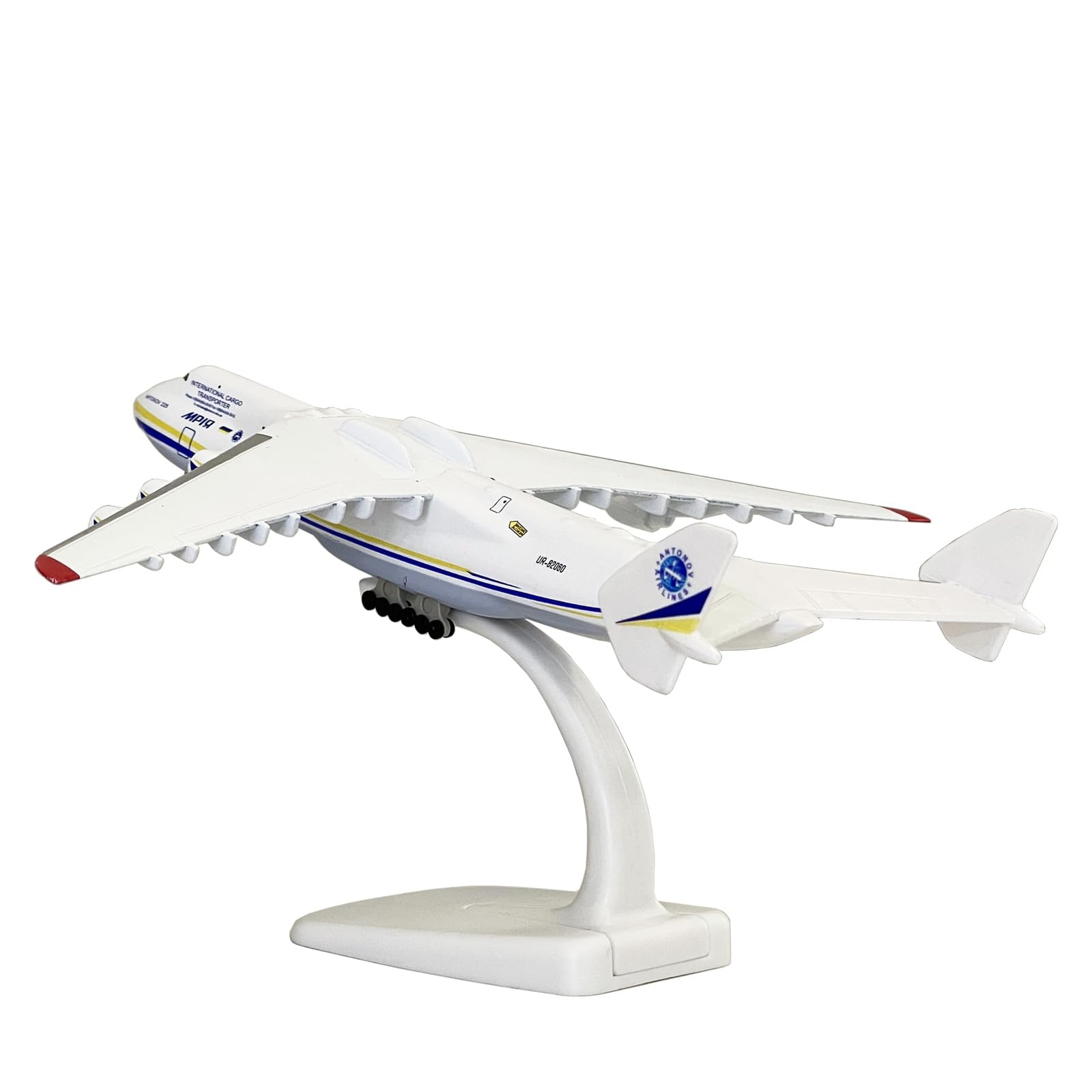 QOADXPC 1:400 Scale Antonov An-225 Model Plane An225 Transport Aircraft Model Alloy Material- Ideal Gift for Birthday Decoration