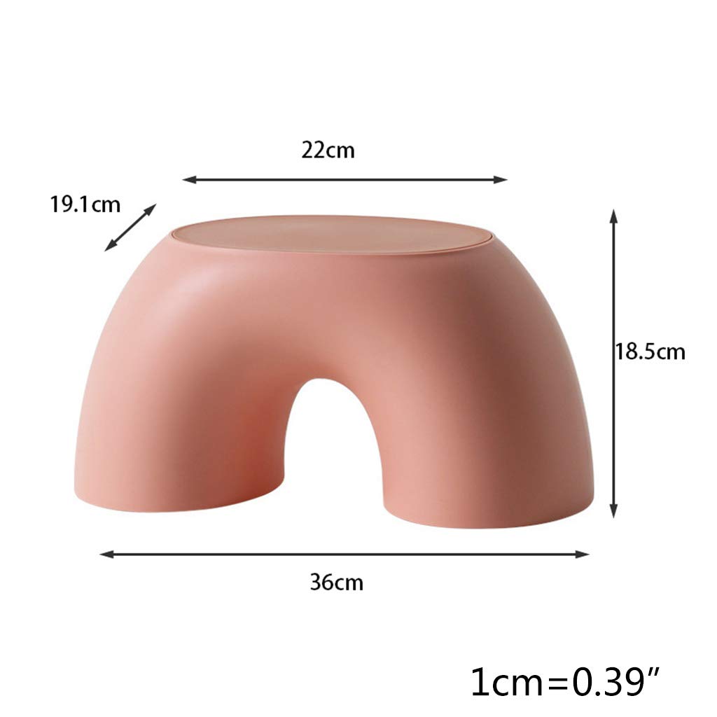 atcdfuw Simple Semi-Ring Rainbow Small for Home Indoor Chair Children Stool Footboard Furniture Stool Toy Sofa Kids Bedroom Interior Decorations Children's Stool Softener Gummies