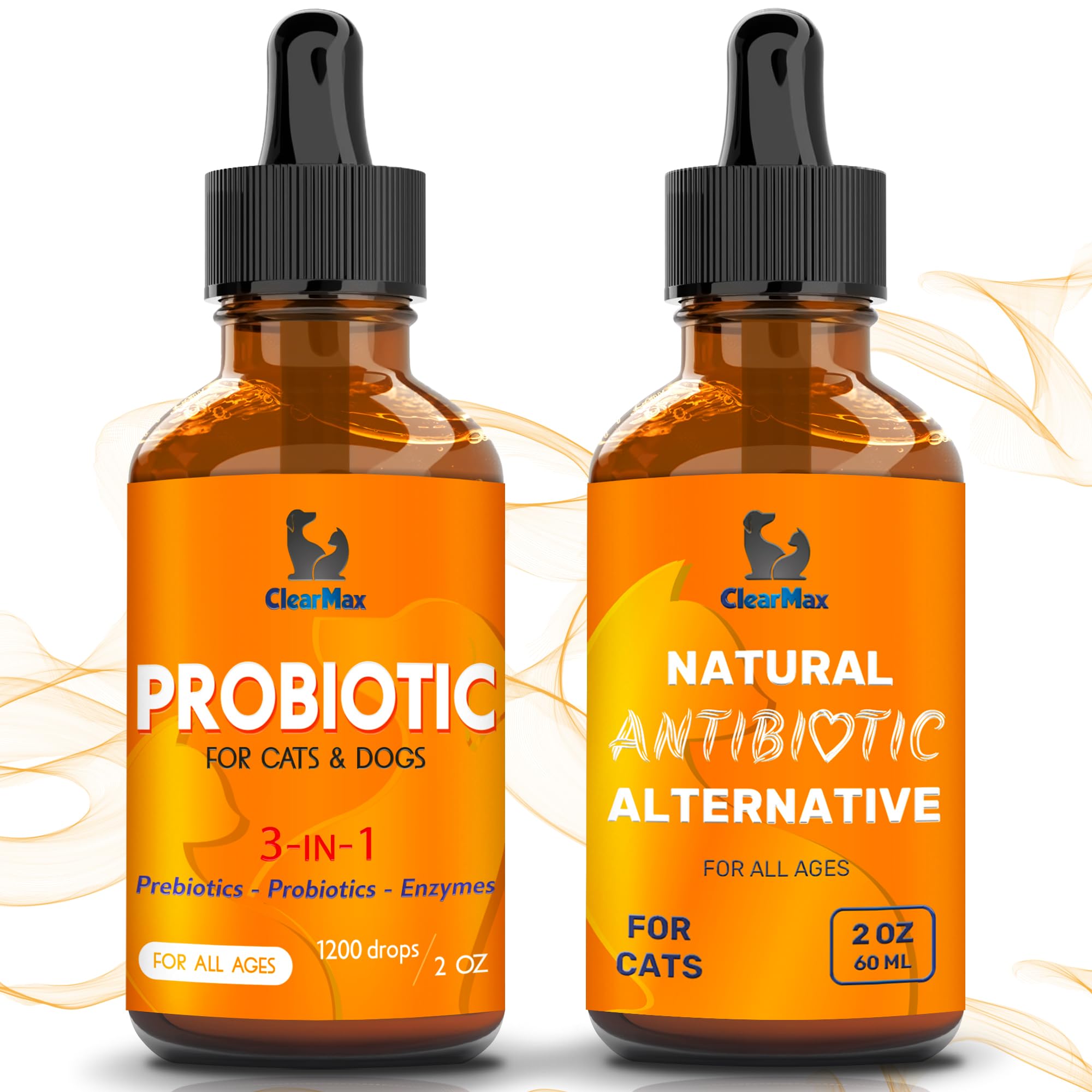 Natural Dietary Supplements for Cats and Dogs ◆ Cat Natural Dietary Supplement ◆ Natural Dietary Supplement for Cats ◆ Probiotics for Dogs ◆ Probiotics for Cats ◆ Bundle