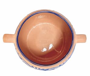 Canela Clay Bean Pot with Lid - Olla de Barro con Tapa 6 Qt