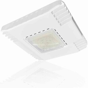 150w led canopy light, 21000lm 5700k daylight white gas station canopy light, surface mount commercial garage lighting(600w hid/hps equivalent), ip65 waterproof 90-277vac ul&dlc listed