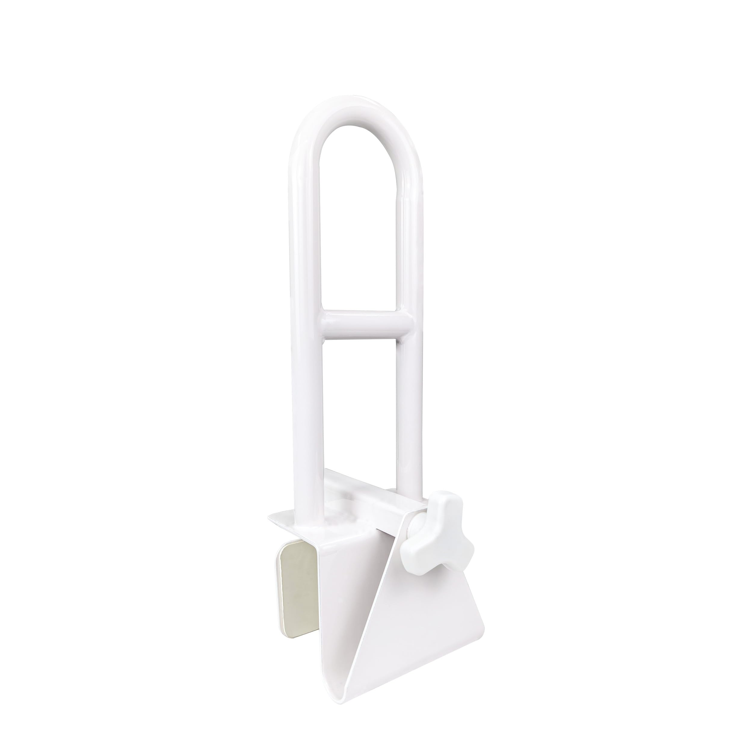 Bathtub Safety Rail Adjustable Shower Grab Bar - White Medical Bathtub Handle Grab Bars for Bathroom, Safety Handle Rail Heavy Duty for Seniors and Elderly