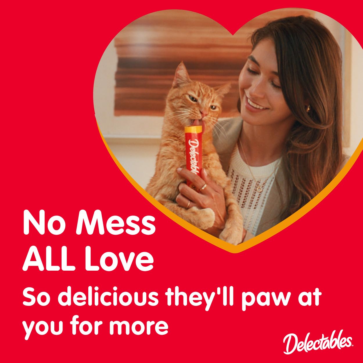 Delectables Squeeze Up Creamy Squeezable Puree, Lickable Wet Cat Treats, Grain Free, No Added Fillers, No By-Products, No Added Preservatives, 0.5 Ounces Tube Tuna & Salmon with Catnip, 32 Tubes Total