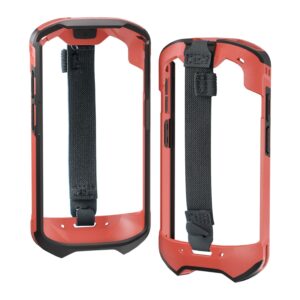 TC51 TC52 TC56 TC57 TC510K Case with Hand Strap - Protective & Ergonomic for Zebra Handheld Barcode Scanners SG-TC5X-EXO1-01 SG-TC5X-EXONHS-01 (Red)