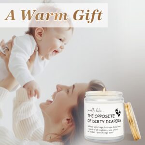 New Mom Gifts, Gifts for New Mom, New Mom Gifts After Birth, First Time New Baby Christmas Gift Candles, Postpartum Gifts for Mom, Gender Reveal Gifts