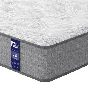 Twin Mattress, 12 Inch Memory Foam Hybrid Mattress, Twin Size Mattress in a Box with Strong Edge Support, Pressure Relief, Medium Firm, CertiPUR-US (12 INCH, Twin)