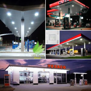 150W LED Canopy Light, 21000LM 5700K Daylight White Gas Station Canopy Light, Surface Mount Commercial Garage Lighting(600W HID/HPS Equivalent), IP65 Waterproof 90-277VAC UL&DLC Listed