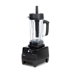 jurgen bm-2000 heavy duty commercial blender with 68 oz bpa-free jar, variable speed control, stainless steel blades for smoothies, juices, soups, ice crushing