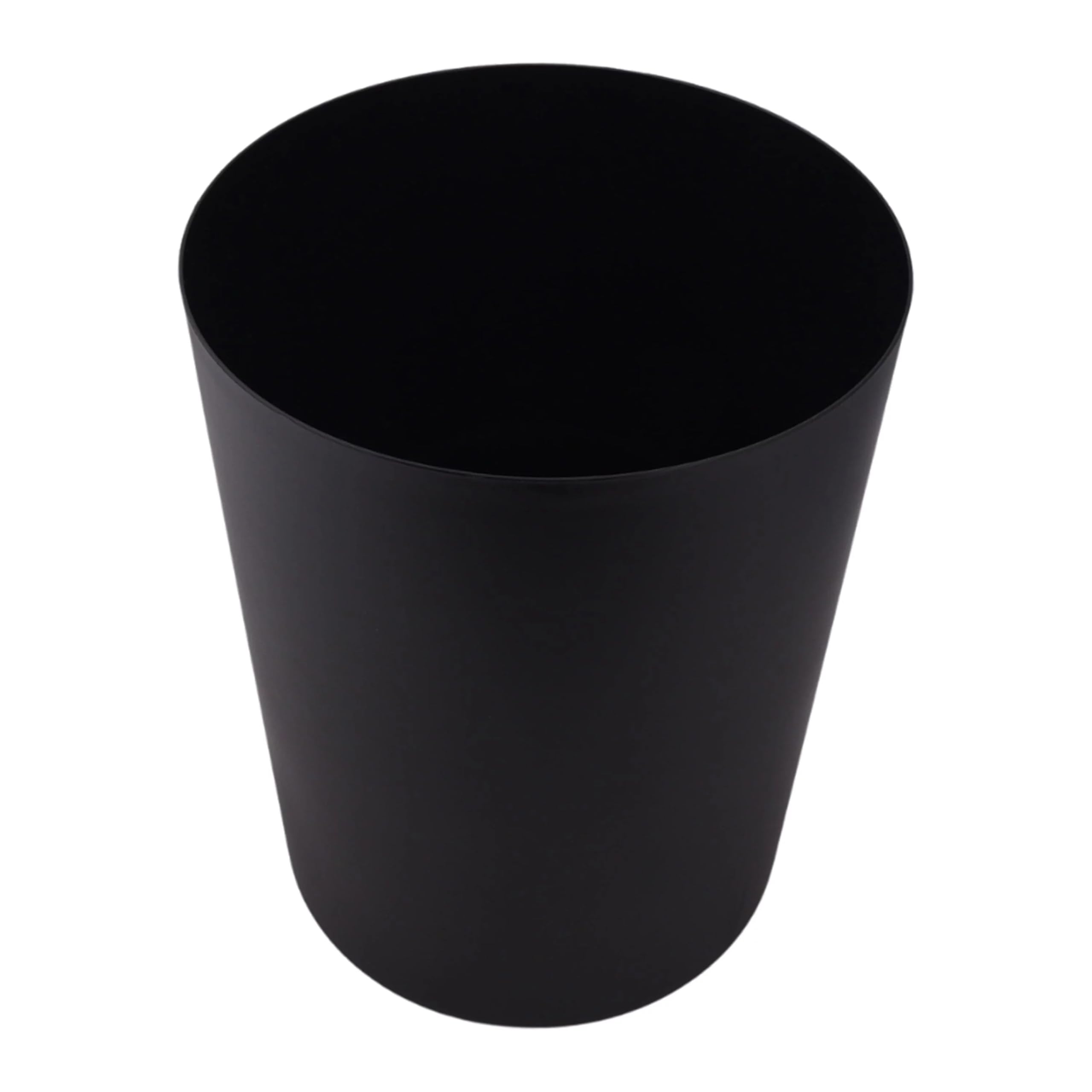 AYOYZ 5 Gallon Trash Can, Plastic Office Trash Can, Black Matte