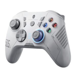 thunderobot g50s 1000hz wireless pc controller for windows pc,switch,ios&android,6 programmable buttons,pc game controller with hall effect joysticks&triggers/gyroscope