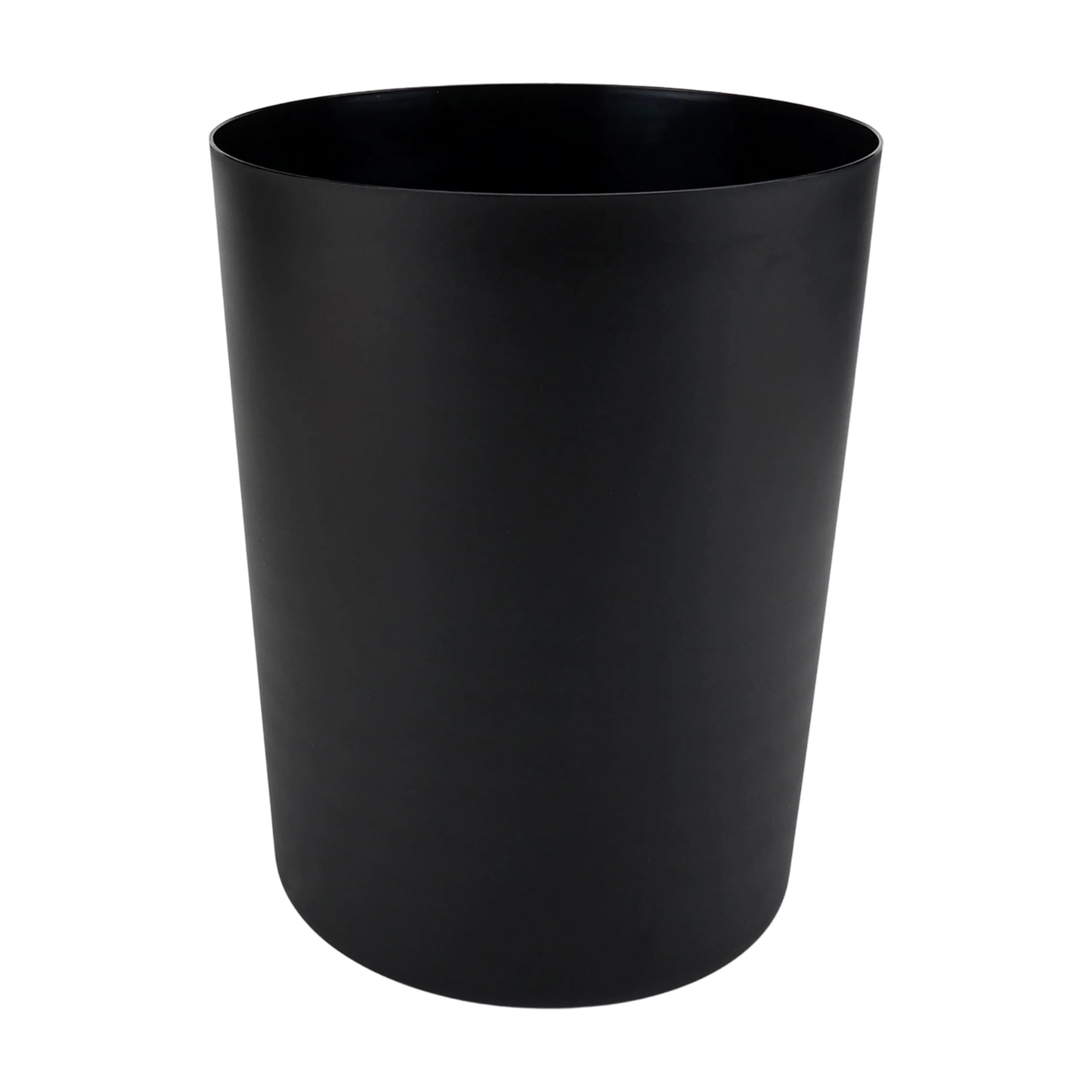 AYOYZ 5 Gallon Trash Can, Plastic Office Trash Can, Black Matte