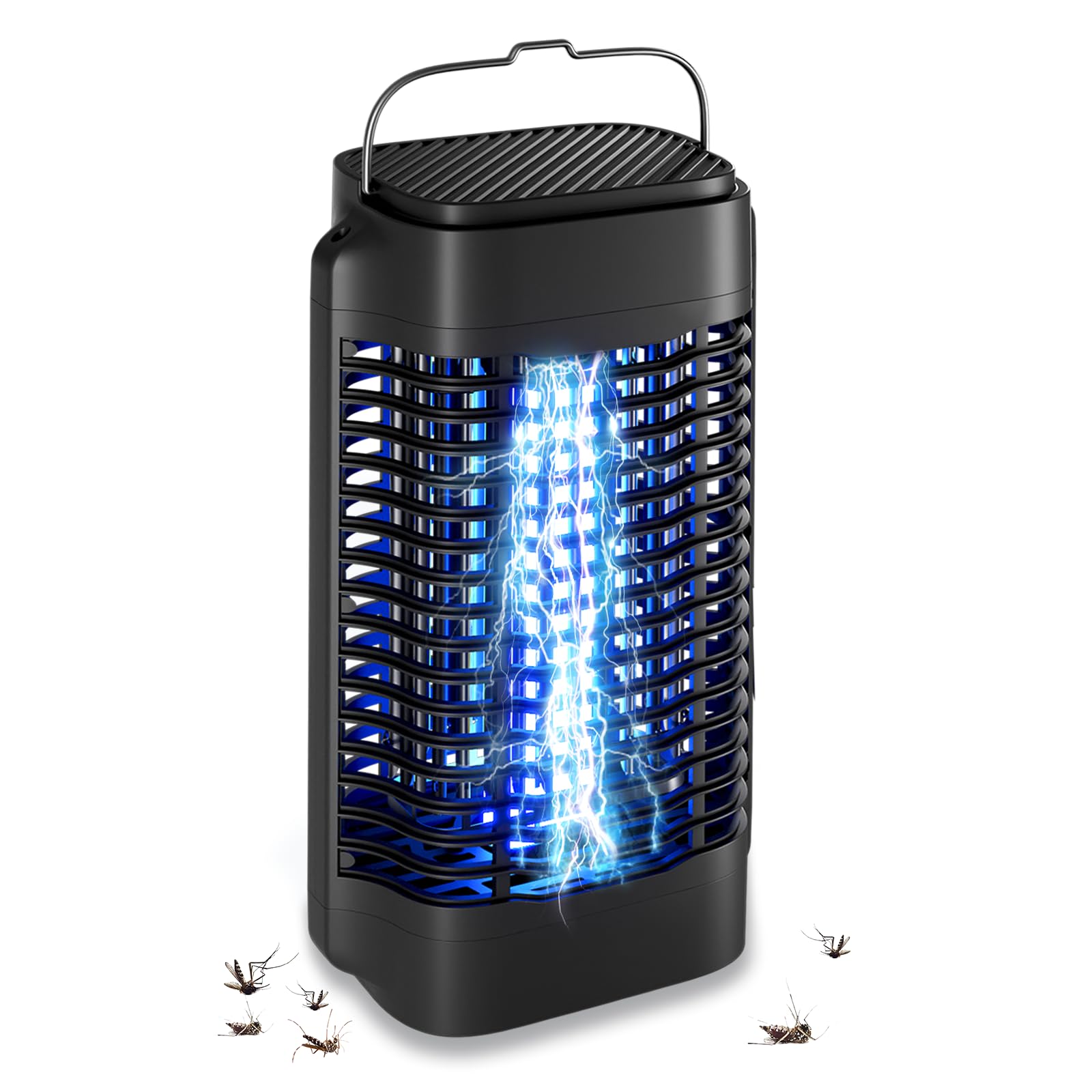 Bug Zapper for Outdoor and Indoor, Electric Mosquito Zapper Mosquito Trap Waterproof Fly Traps Mosquito Killer for Home, Backyard, Garden, Patio, Camping