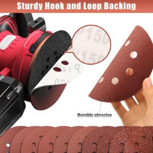 Szarint 150 PCS 5 Inch Sanding Discs Hook and Loop Sandpaper for Random Orbital Sander Include 60 80 100 120 150 180 240 320 400 600 Grit