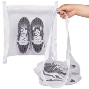 2 pack shoe dryer rack inside dryer, 16.3x16.3 inch, shoe dryer bag, sneaker dryer bag with zipper and strap for most dryers door