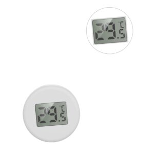 BESPORTBLE 1pc Digital Thermometer for Fish Tank Digital Fish Tank Thermometer Digital Pond Thermometer Submersible Thermometer Terrarium Temperature Monitor White Glass Aquarium